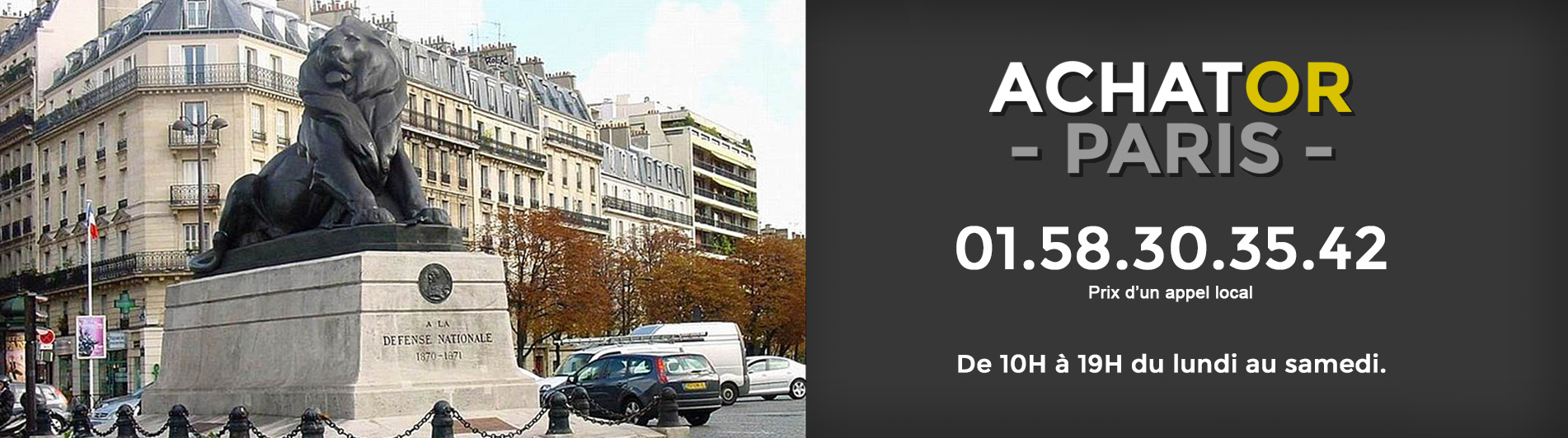 Achat or Paris 14 75014