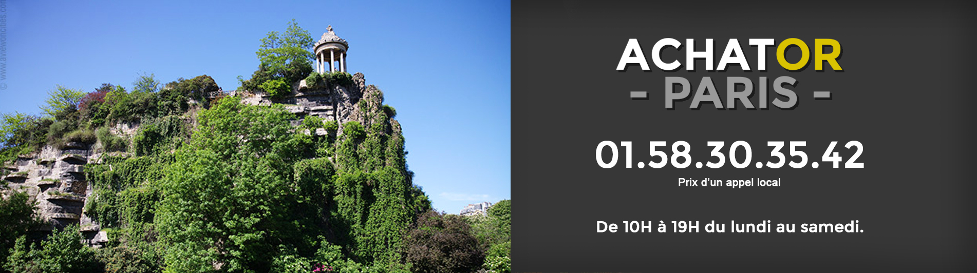 Achat or Paris 19 75019