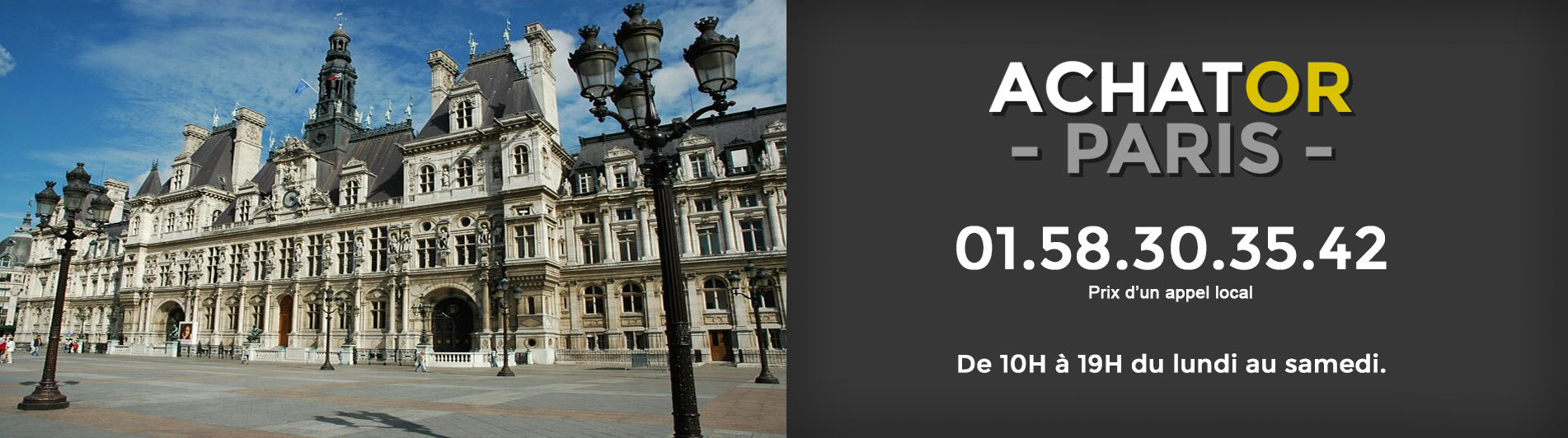 Achat or Paris 4 75004