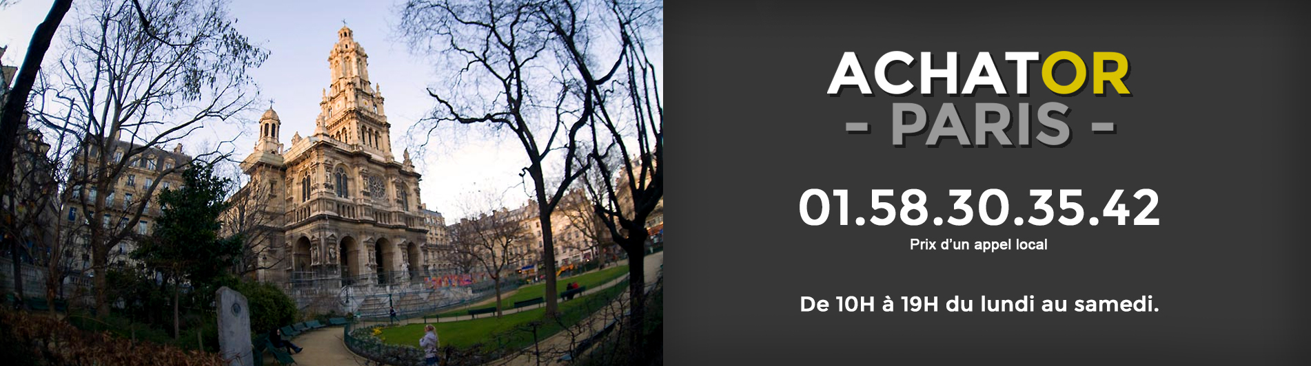 Achat or Paris 9 75009